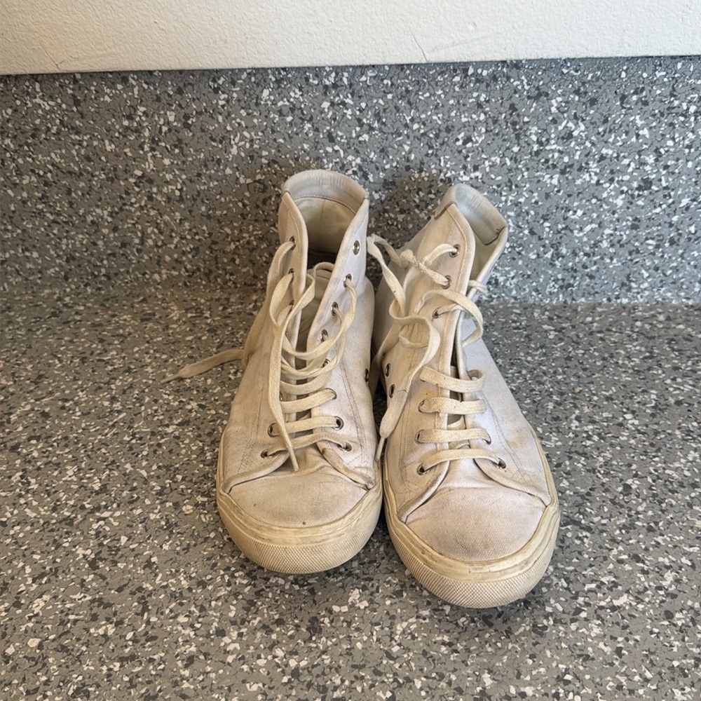 Saint Laurent Men’s High Top Sneakers - Picture 3 of 3